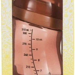 Difrax Anti-Colic S-babyfles Wide - 310 Ml - Roodbruin|Brick -Baby's Only 298x840