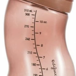 Difrax Anti-Colic S-babyfles Wide - 310 Ml - Roodbruin|Brick