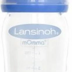 Lansinoh 160 Ml Glazen Fles 77140 -Baby's Only 347x840 1