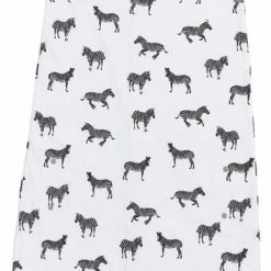 Meyco Baby Slaapzak 4 Seizoenen Zebra Animal - Honey Gold -Baby's Only 387x840