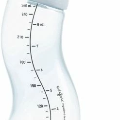 Difrax - S-Fles Natural - Babyfles Blauw- 0+ Maanden - 250ml