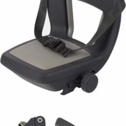 Qibbel 6+ Junior Fietsstoeltje Achter - Antraciet -Baby's Only 420x840