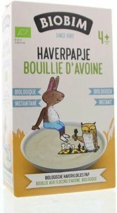 Biobim Papje 4 Mnd Haver 200 G 3 Biobim Papje 4 Mnd Haver 200 G - Afbeelding 3