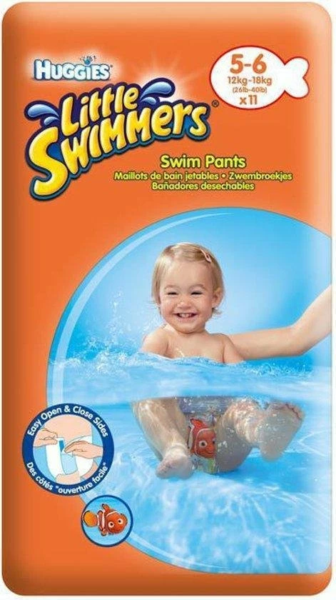 Huggies Little Swimmers 5-6 10 Stuks 15 Huggies Little Swimmers 5-6 10 Stuks - Afbeelding 15