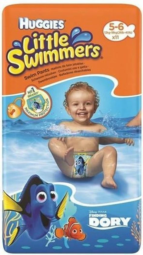 Huggies Little Swimmers 5-6 10 Stuks 11 Huggies Little Swimmers 5-6 10 Stuks - Afbeelding 11