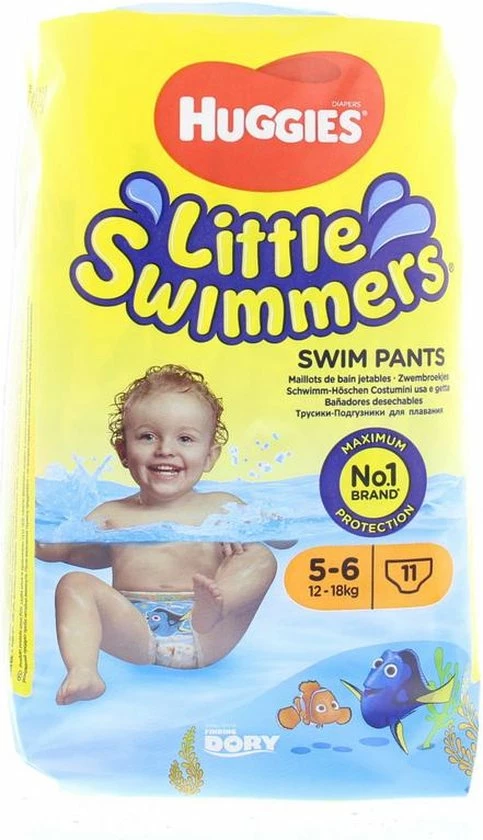 Huggies Little Swimmers 5-6 10 Stuks 18 Huggies Little Swimmers 5-6 10 Stuks - Afbeelding 18