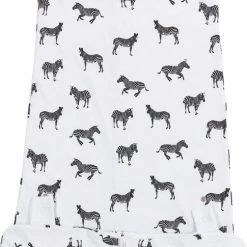 Meyco Baby Slaapzak 4 Seizoenen Zebra Animal - Honey Gold -Baby's Only 485x840 1