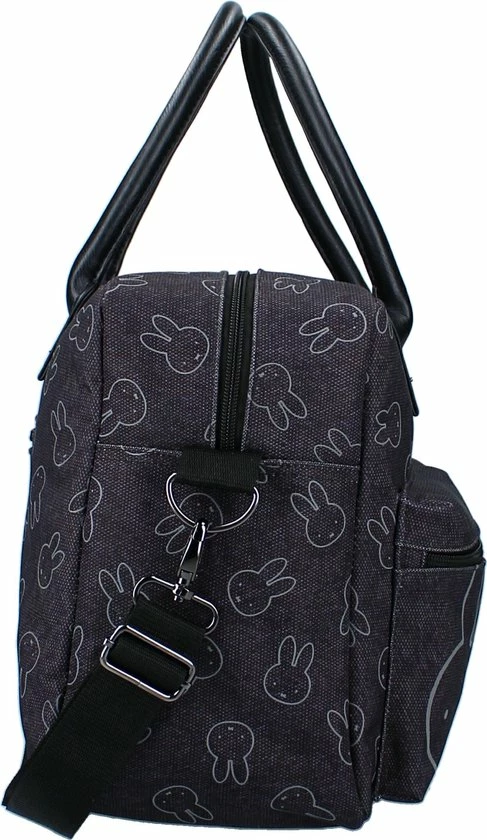 Nijntje By Your Side - Luiertas - Zwart - Polyester - 17.9 L 2 Nijntje By Your Side - Luiertas - Zwart - Polyester - 17.9 L - Afbeelding 2