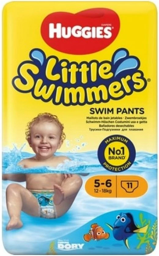 Huggies Little Swimmers 5-6 10 Stuks 14 Huggies Little Swimmers 5-6 10 Stuks - Afbeelding 14
