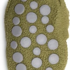 Little Riots - Babyslofjes - Antislip - Fleece Stepper - Olijf Groen - Slofjes Voor Je Baby, Dreumes En Peuter Voor Jongens En Meisjes - 6-12 Maanden (11,5cm) - Schoenmaat 18-19 -Baby's Only 520x840 3