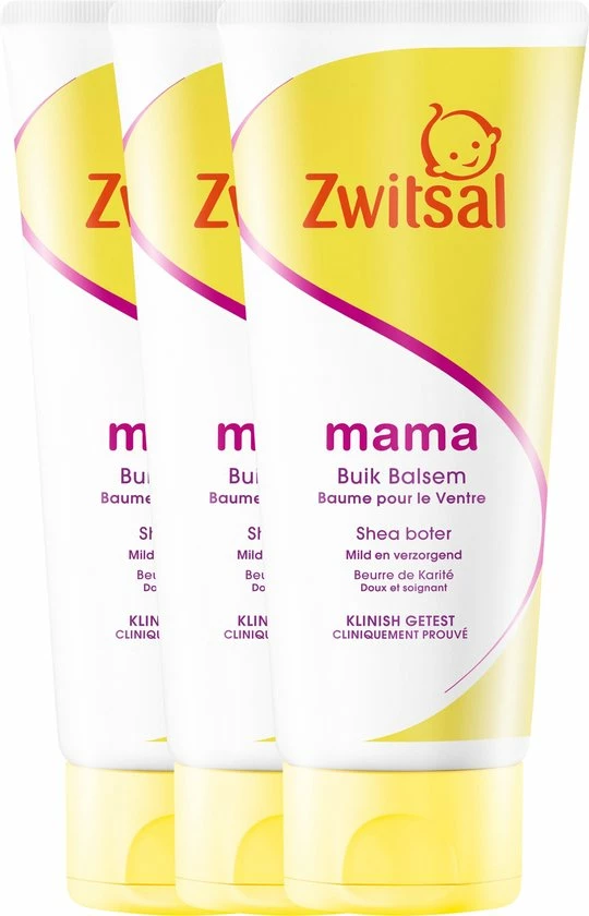 Zwitsal Mama Buikbalsem - 3 X 150 Ml - Voordeelverpakking 2 Zwitsal Mama Buikbalsem - 3 X 150 Ml - Voordeelverpakking - Afbeelding 2
