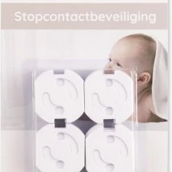 SENYO Nederlandse Stopcontact Beveiliging - 20 Stuks - Zelfklevende Type Stopcontact Beveiliging - Stopcontactbeschermer -Baby's Only 543x840