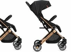 MoMi Wandelwagen Estelle - Zwart -Baby's Only 550x183