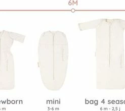 Puckababy Babyslaapzak Bag 4 Seasons 6m-2,5 J - 100 Cm - Pure 16 Puckababy Babyslaapzak Bag 4 Seasons 6m-2,5 J - 100 Cm - Pure -Baby's Only 550x220 2