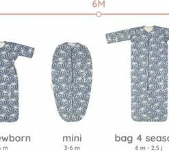 Puckababy Babyslaapzak Bag 4 Seasons 6m-2,5 J - 100 Cm - Seashell Denim 14 Puckababy Babyslaapzak Bag 4 Seasons 6m-2,5 J - 100 Cm - Seashell Denim -Baby's Only 550x220 5