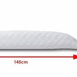 Suite Sheets Ondersteunend Lichaamskussen Zwangerschapskussen - 40 X 140cm - Wit - Body Pillow -Baby's Only 550x262