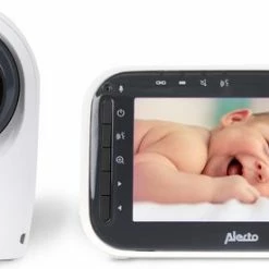 Alecto DVM-143 - Babyfoon Met Camera - Temperatuurweergave - Wit -Baby's Only 550x276