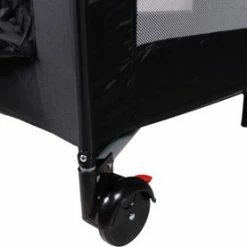 Ding Deluxe Black Campingbedje Incl. Bodemverhoger -Baby's Only 550x277