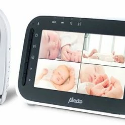 Alecto DVM-143 - Babyfoon Met Camera - Temperatuurweergave - Wit -Baby's Only 550x297 3