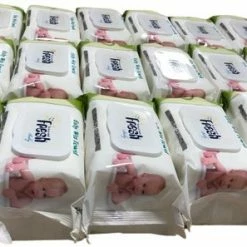 Fresh Baby Billendoekjes Megavoordeel! 2160 Doekjes - Anti Allergie - Geen Alcohol En Parfum - 18 Pakjes X 120 Doekjes - Doos Billendoekjes 12 Fresh Baby Billendoekjes Megavoordeel! 2160 Doekjes - Anti Allergie - Geen Alcohol En Parfum - 18 Pakjes X 120 Doekjes - Doos Billendoekjes -Baby's Only 550x297 5