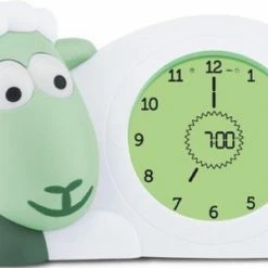 Zazu Sam Slaaptrainer - Met Nachtlamp Functie En Slaaptimers - Mint / Wit
