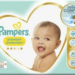 Pampers - Premium Protection - Maat 3 - Mega Pack - 104 Luiers -Baby's Only 550x304