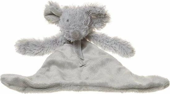 Happy Horse Muis Mindy Knuffeldoekje - Grijs - Baby Cadeau 2 Happy Horse Muis Mindy Knuffeldoekje - Grijs - Baby Cadeau - Afbeelding 2