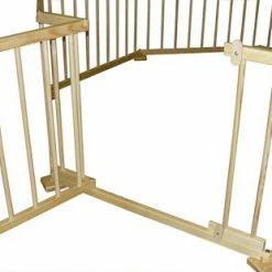 Ladanas INKLAPBARE Grondbox - Baby Boxen - Playpen Baby Omtrek 7,2m - ONGELAKT Grenenhout - Kinderbox Modulair (8-delig) -Baby's Only 550x310 7