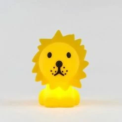 Mr Maria Nijntje Mini-lampjes - Leeuw Bundle Of Light - 13 Cm - LED Lamp - Geel -Baby's Only 550x316 1