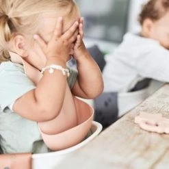 Jollein Slab Siliconen - Pale Pink -Baby's Only 550x321 2