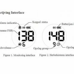 Baby And More Doppler - Baby Hartmonitor - Duurzaam - Inclusief Dopplergel - Met LCD Kleuren Scherm -Baby's Only 550x323