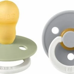 BiBS - Colour Collection - Stage 3 Fopspeen - 18+ Maanden - 2 Stuks - Sage Glow / Cloud Glow
