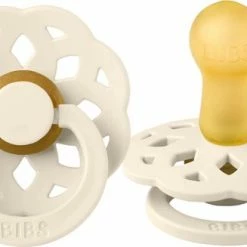 Bibs Fopspeen - Maat 1 0-6 Maanden - 1 Stuk - Boheme Ivory