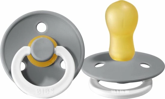 BiBS - Colour Collection - Stage 3 Fopspeen - 18+ Maanden - 2 Stuks - Sage Glow / Cloud Glow 4 BiBS - Colour Collection - Stage 3 Fopspeen - 18+ Maanden - 2 Stuks - Sage Glow / Cloud Glow - Afbeelding 4