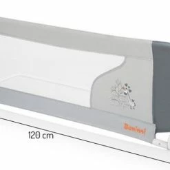 Baninni Bedhek 120 Cm Giraf Grijs -Baby's Only 550x335 1