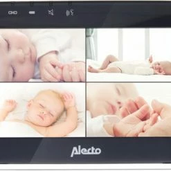 Alecto DVM-143 - Babyfoon Met Camera - Temperatuurweergave - Wit -Baby's Only 550x342