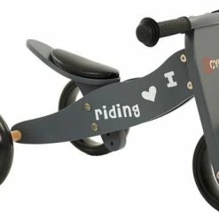 2Cycle 2 In 1 Loopfiets/Driewieler - Hout - Jongens En Meisjes - 1 Jaar - Speelgoed - Grijs 15 2Cycle 2 In 1 Loopfiets/Driewieler - Hout - Jongens En Meisjes - 1 Jaar - Speelgoed - Grijs -Baby's Only 550x342 5