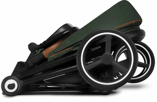 Lionelo Mika 3in1 - Kinderwagen - De Stoel Kan Zowel Naar Voor Als Naar Achter - Vesrtelbare Rugleuning - Waterdichte Dak XXL Met UPF 50+ Filter 11 Lionelo Mika 3in1 - Kinderwagen - De Stoel Kan Zowel Naar Voor Als Naar Achter - Vesrtelbare Rugleuning - Waterdichte Dak XXL Met UPF 50+ Filter - Afbeelding 11