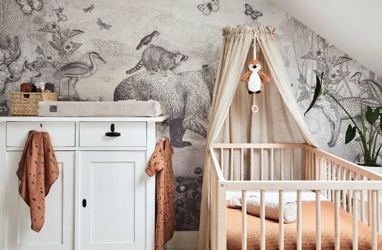 Jollein Hydrofiel Multidoek Spot 70x70cm - Caramel - 3 Stuks 5 Jollein Hydrofiel Multidoek Spot 70x70cm - Caramel - 3 Stuks - Afbeelding 5