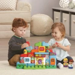 VTech Bla-Bla-Blocks Speelhuis - Interactieve Blokken -Baby's Only 550x363 1