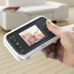 Alecto DVM-75 - Babyfoon Met Camera - Temperatuurweergave - Wit -Baby's Only 550x366 103