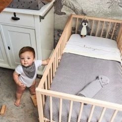 Jollein Baby Laken Ledikant 120x150cm Love You - Caramel -Baby's Only 550x366 109