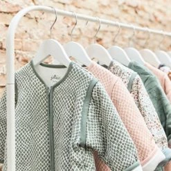 Jollein Baby Baby Winterslaapzak Met Afritsbare Mouw 70cm Snake - Ash Green -Baby's Only 550x366 110