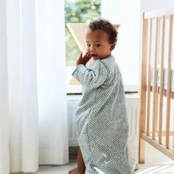 Jollein Baby Baby Winterslaapzak Met Afritsbare Mouw 70cm Snake - Ash Green -Baby's Only 550x366 113