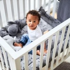 Jollein Baby Deken Ledikant Bliss Knit 100x150cm - Storm Grey -Baby's Only 550x366 121