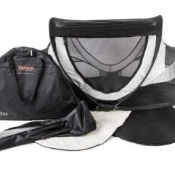 Deryan Peuterbox Campingbedje - Babybox - Silver 42 Deryan Peuterbox Campingbedje - Babybox - Silver -Baby's Only 550x366 130