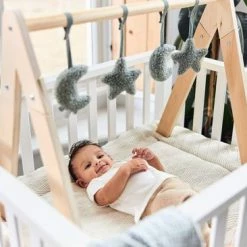 Jollein Babygym Speeltjes - Moon - Nougat - 4 Stuks -Baby's Only 550x366 137