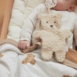 Jollein Baby Deken Wieg Jersey 75x100cm - Teddy Bear -Baby's Only 550x366 186