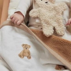 Jollein Baby Deken Wieg Jersey 75x100cm - Teddy Bear -Baby's Only 550x366 188