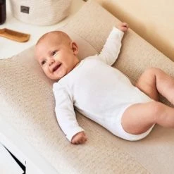 Jollein Aankleedkussenhoes Bliss Knit 50x70cm - Nougat -Baby's Only 550x366 195